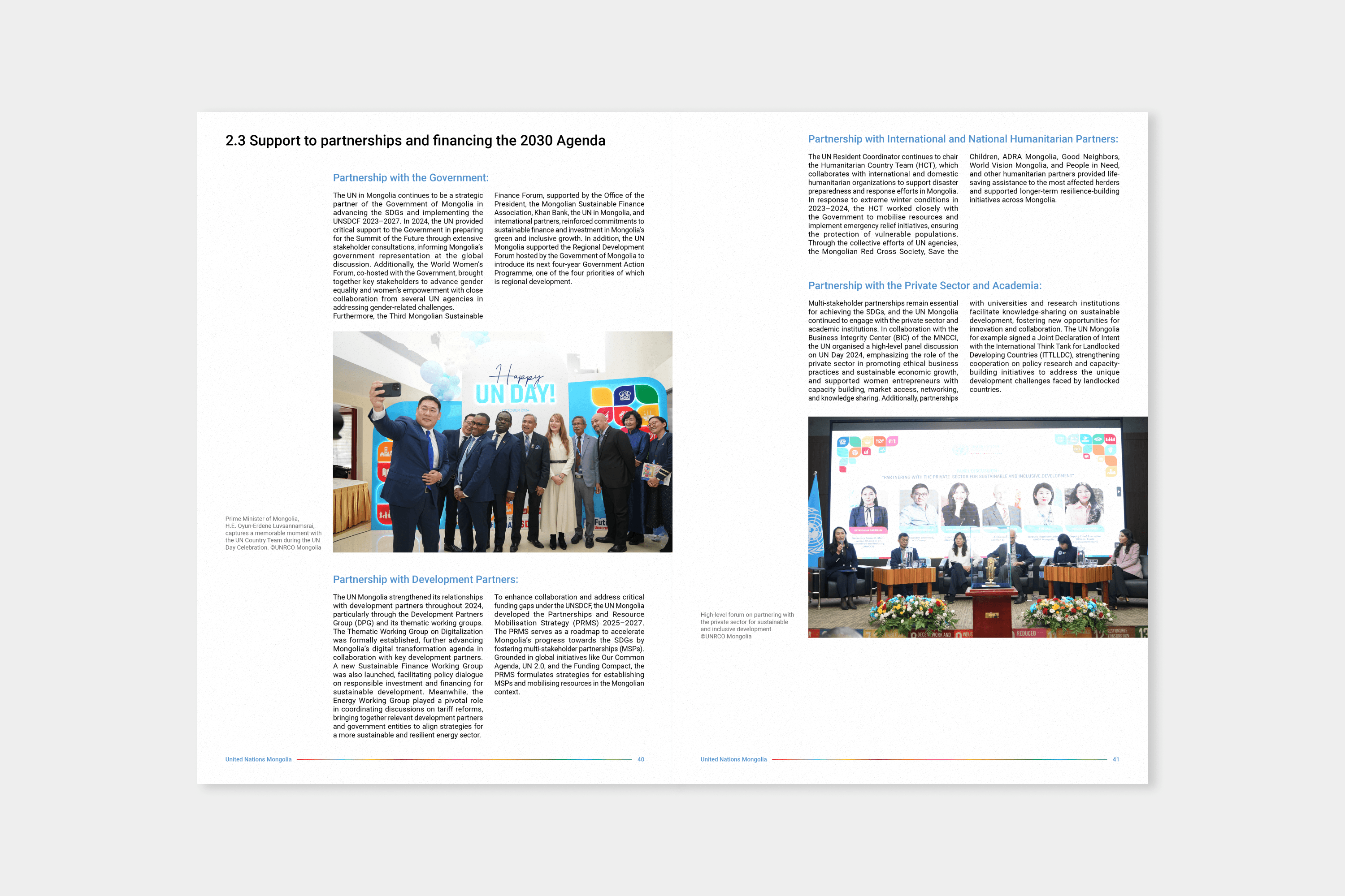 UN Mongolia Annual Results Report 2024 - Image 7