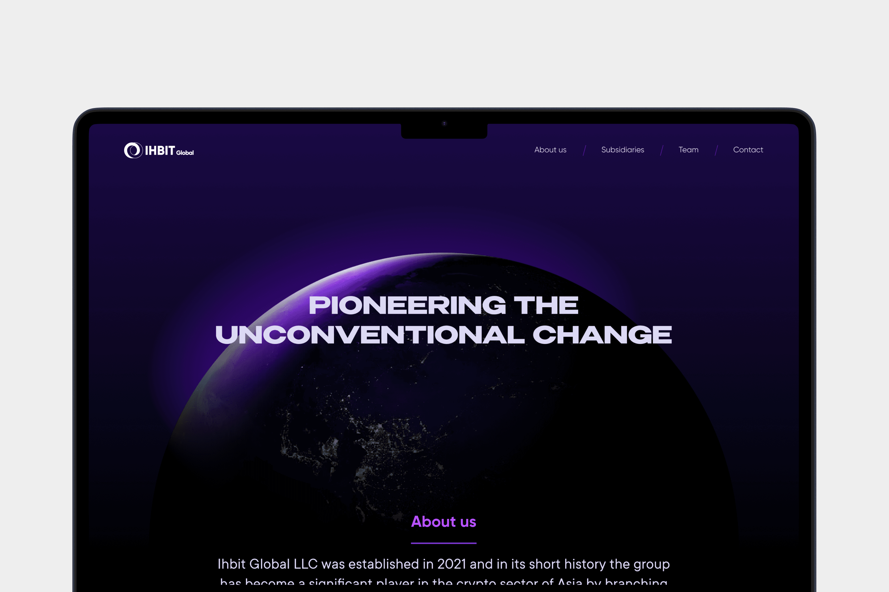 IHBit Global Website